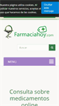 Mobile Screenshot of farmaciahoy.com